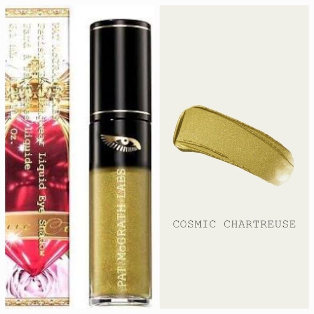 NIB Pat McGrath FetishEYES™ L.E. Longwear Liquid Eye Shadow Cosmic Chartruse
